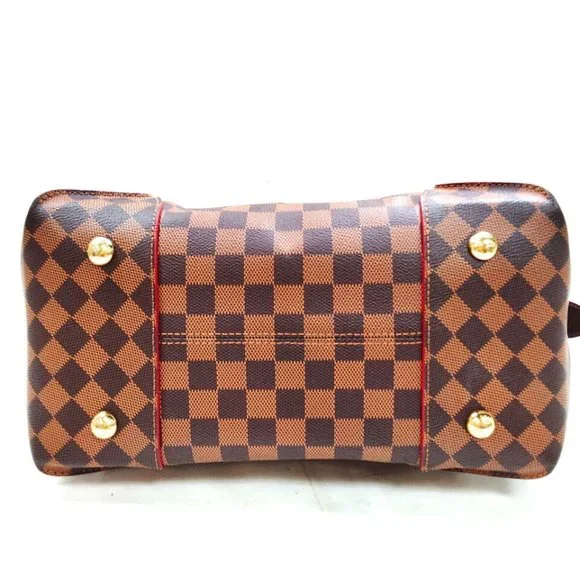 100% Authentic Louis Vuitton Kaisatoto PM Browns Damier Tote Bag #01295 - Picture 5 of 16